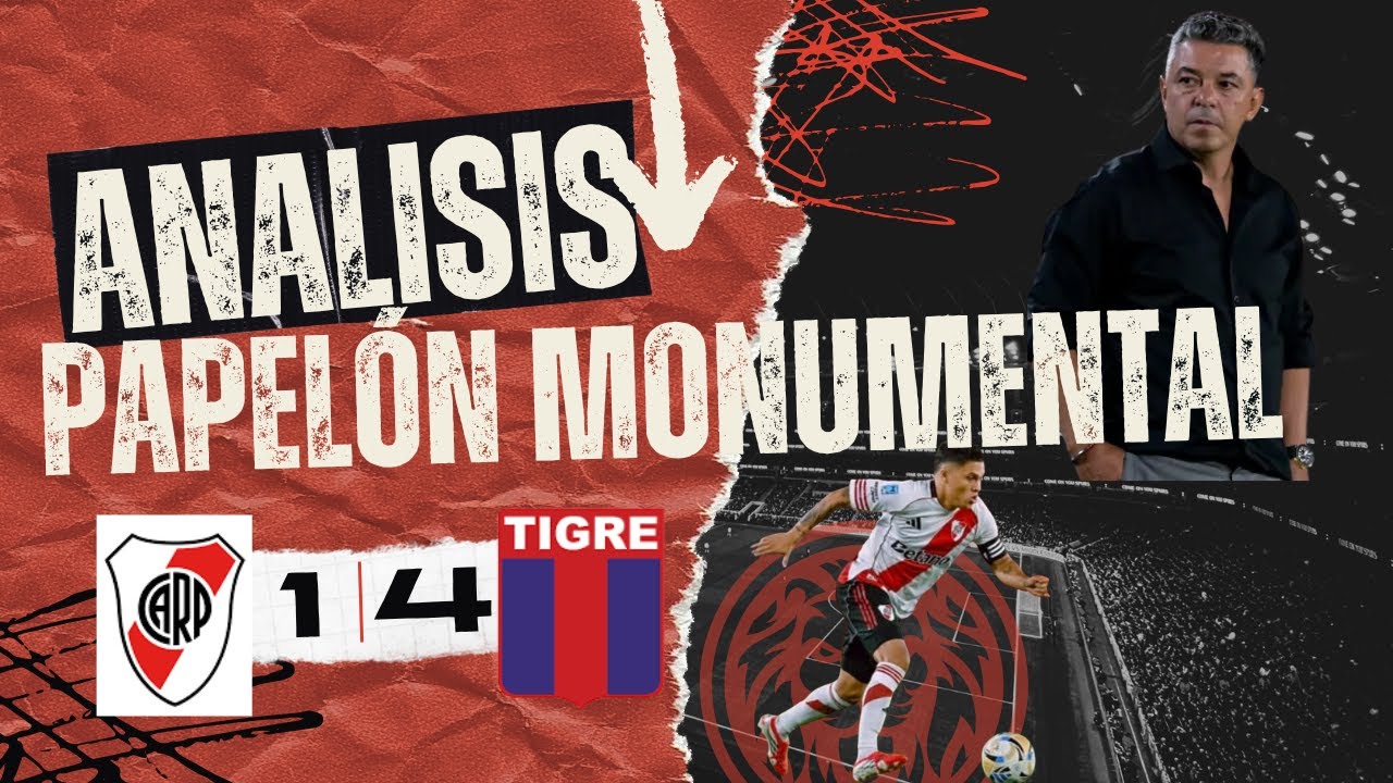 River vs Tigre: el DESASTRE táctico que expuso todos los errores del Millonario