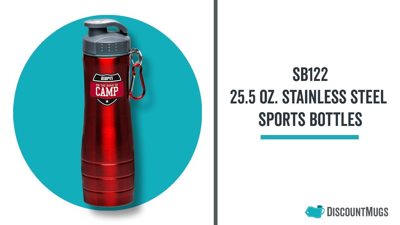 Promotional 25.5 oz. Stainless Steel Sports Bottles
