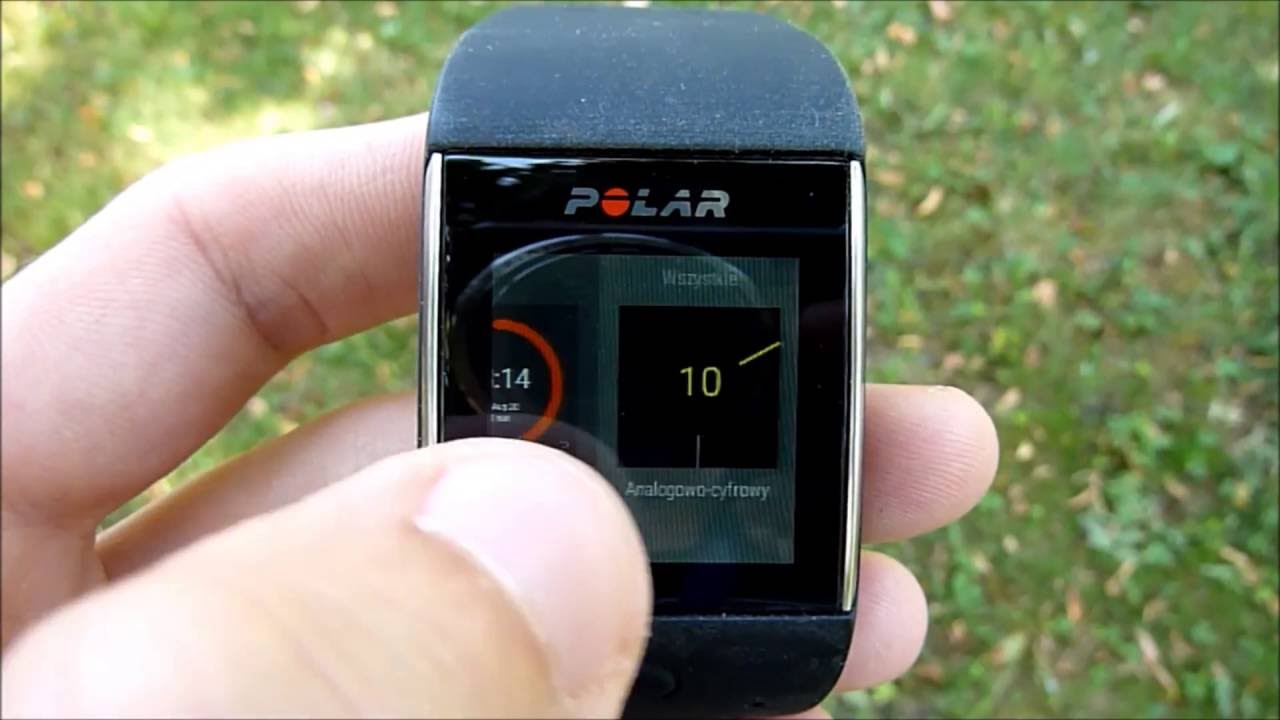 Polar M600 &ndash; zmiana tarczy zegarka