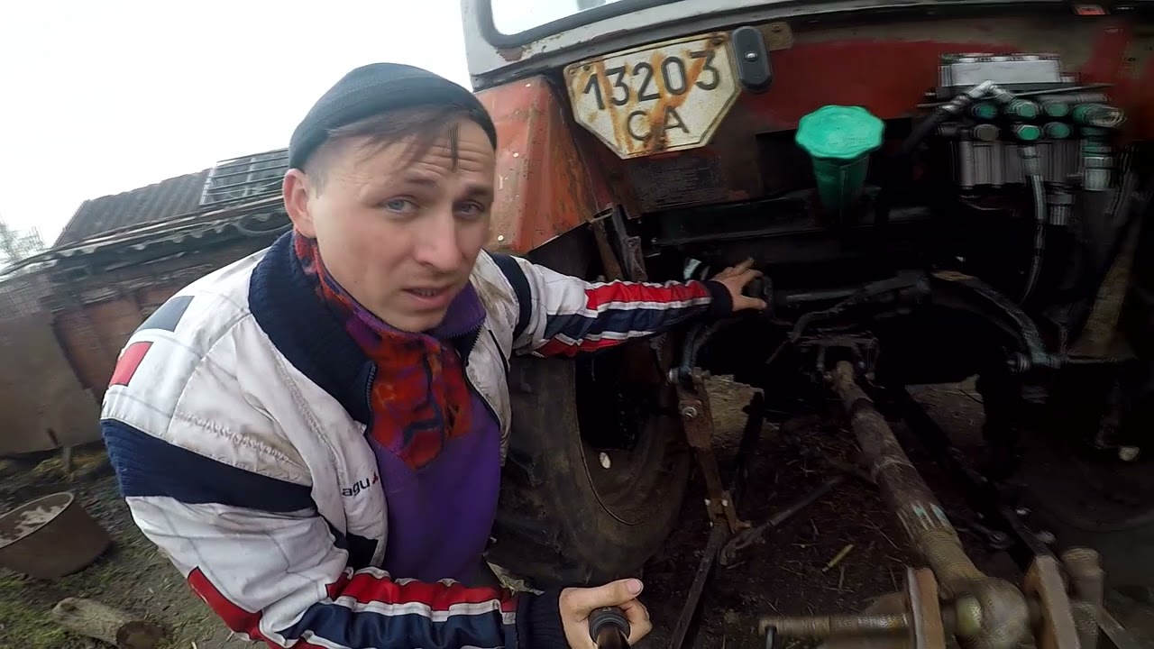 Т40 з кабіною ЮМЗ.Огляд конструкції.Недоліки.Особливості встановлення/Т40 с кабиной ЮМЗ ОБЗОР