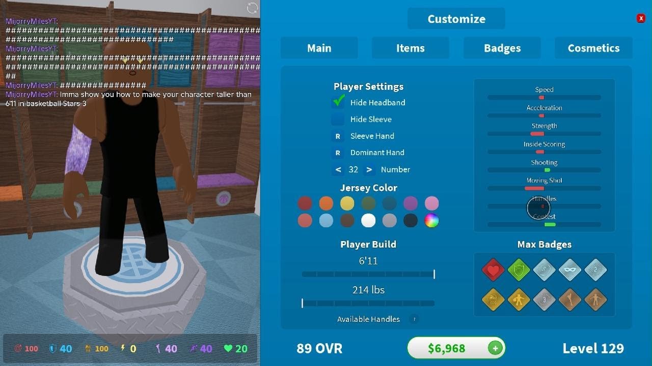 How To Be Taller Than 6’11 In Basketball Stars 3