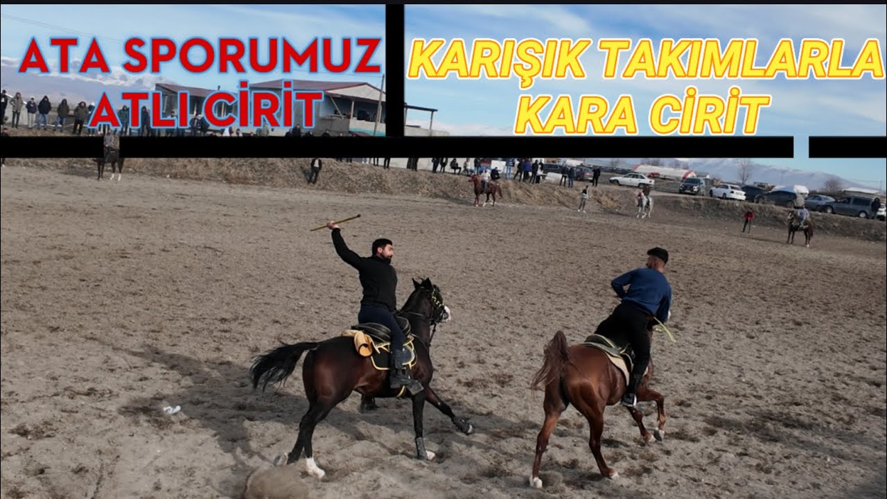 Ata sporumuz Atlı Cirit - Kara Cirit | Erzurum 2025