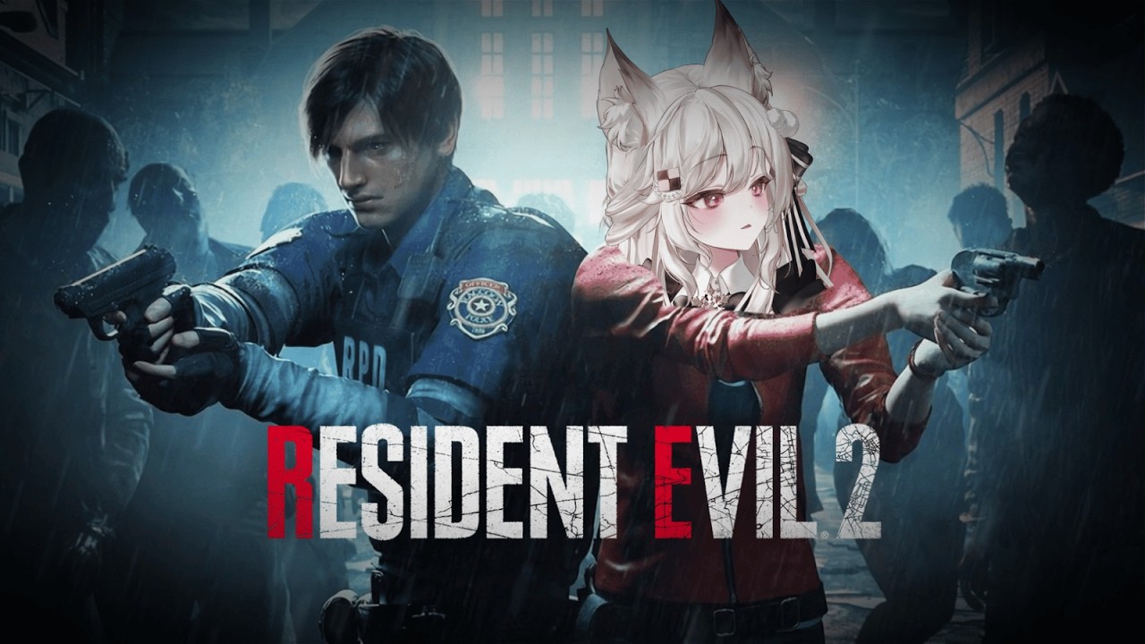 ୨୧ ꒰Resident Evil 2꒱We meeting LEON????? ୨୧ #1