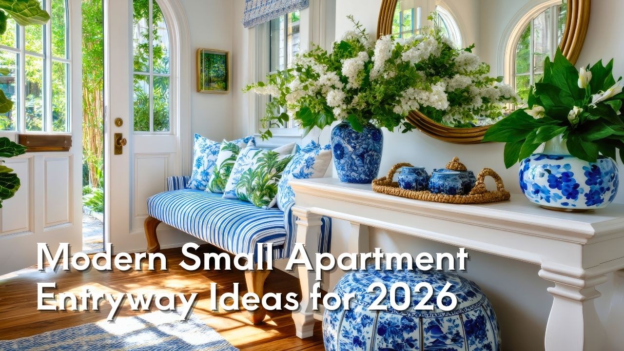 Tiny Entryway Makeover: Modern Small Apartment Entryway Ideas for 2026