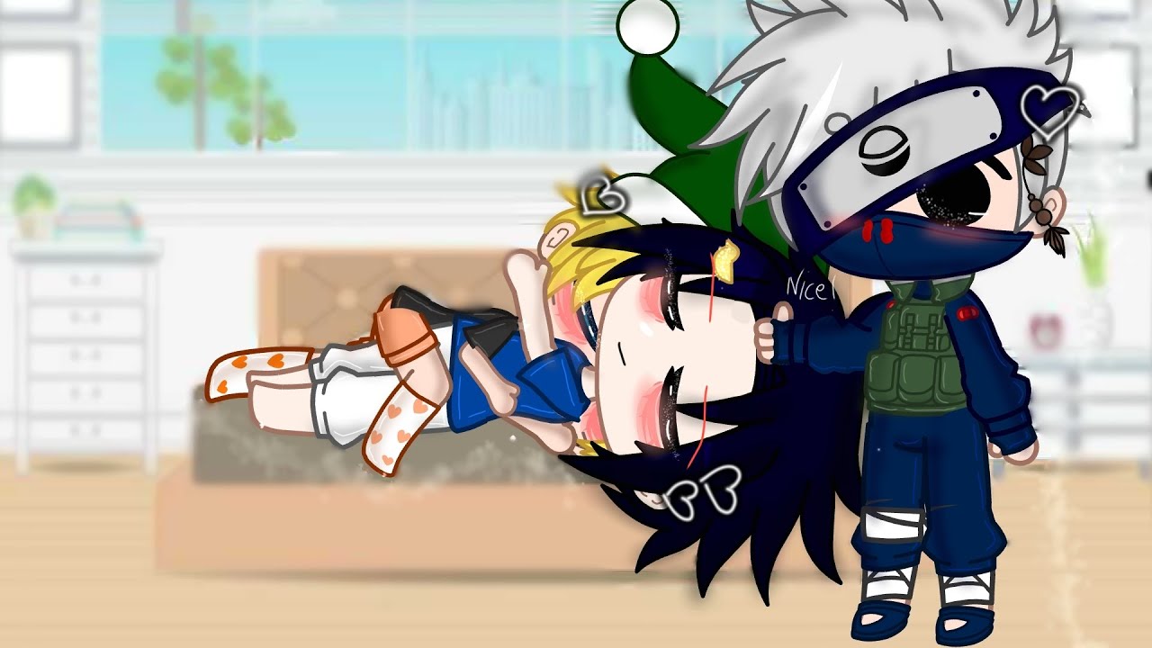 I kissed a boy and I like it...🍥🍅 #sasunaru #naruto #gachaclub #gacha 🍥🍅