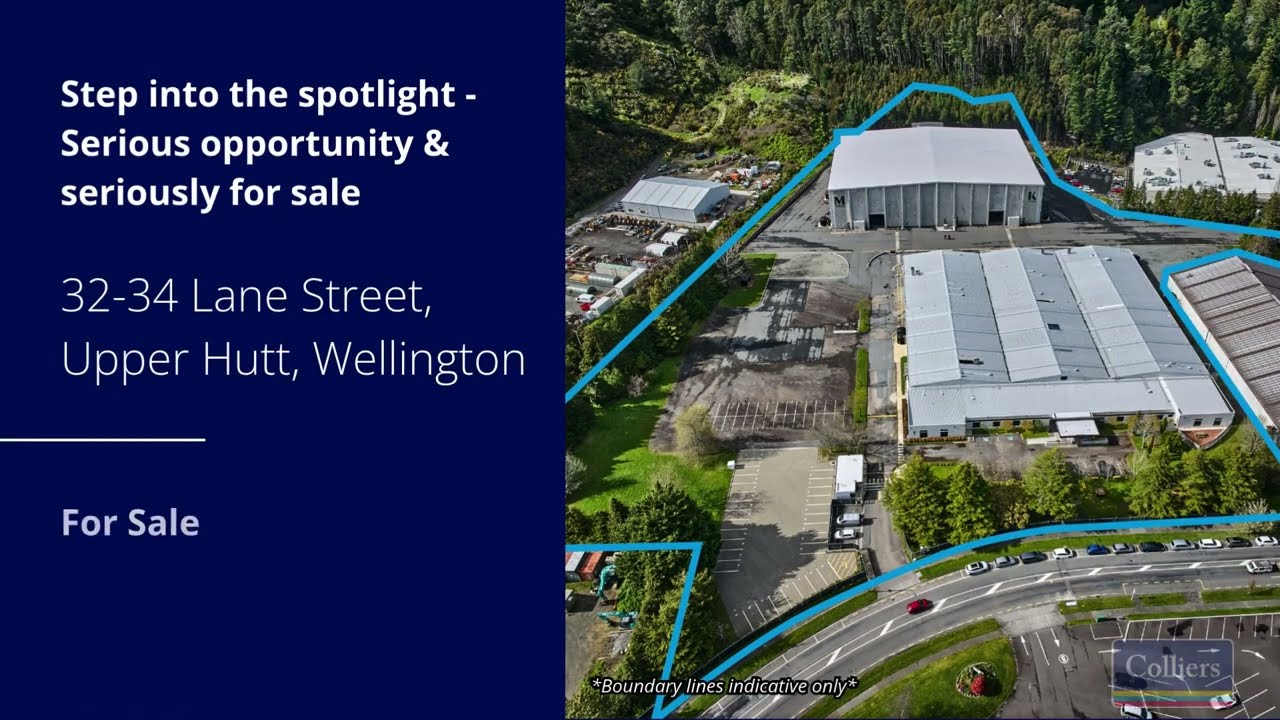 Colliers Property: 32-34 Lane Street, Upper Hutt, Wellington