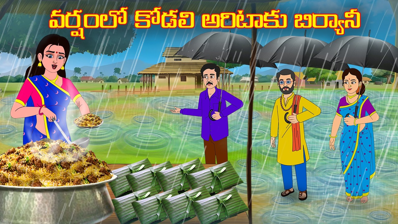 వర్షంలో కోడలి అరిటాకు బిర్యానీ | Atha vs Kodalu | Telugu stories | Telugu Kathalu |Stories in Telugu