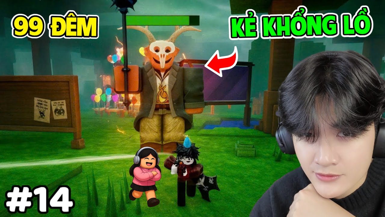 BEDY VÀ MEO GẶP KẺ KHỔNG LỒ BÍ ẨN XUẤT HIỆN NGAY LỬA TRẠI 99 ĐÊM TRONG RỪNG | ROBLOX