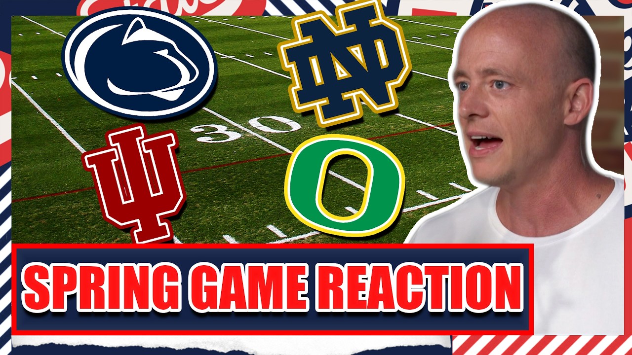 Spring Game Reaction...Oregon | Notre Dame | Penn St | Indiana - Josh Pate's College Football Show