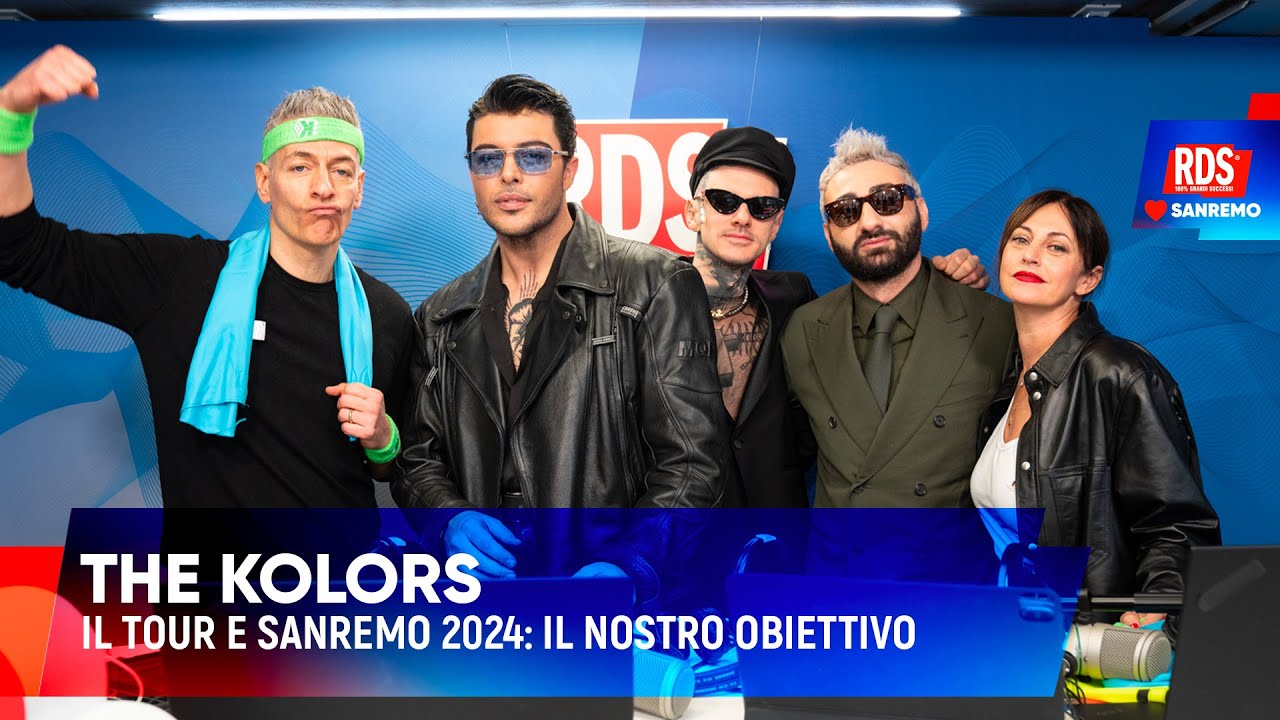 I The Kolors ospiti di RDS Loves Sanremo: “Arrivare alle persone era il nostro vero obiettivo”