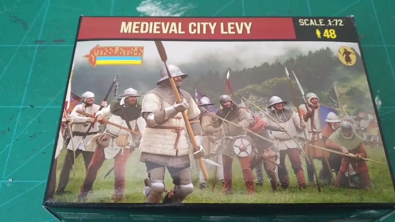 1:72 Medieval City Levy Strelets - review and unboxing