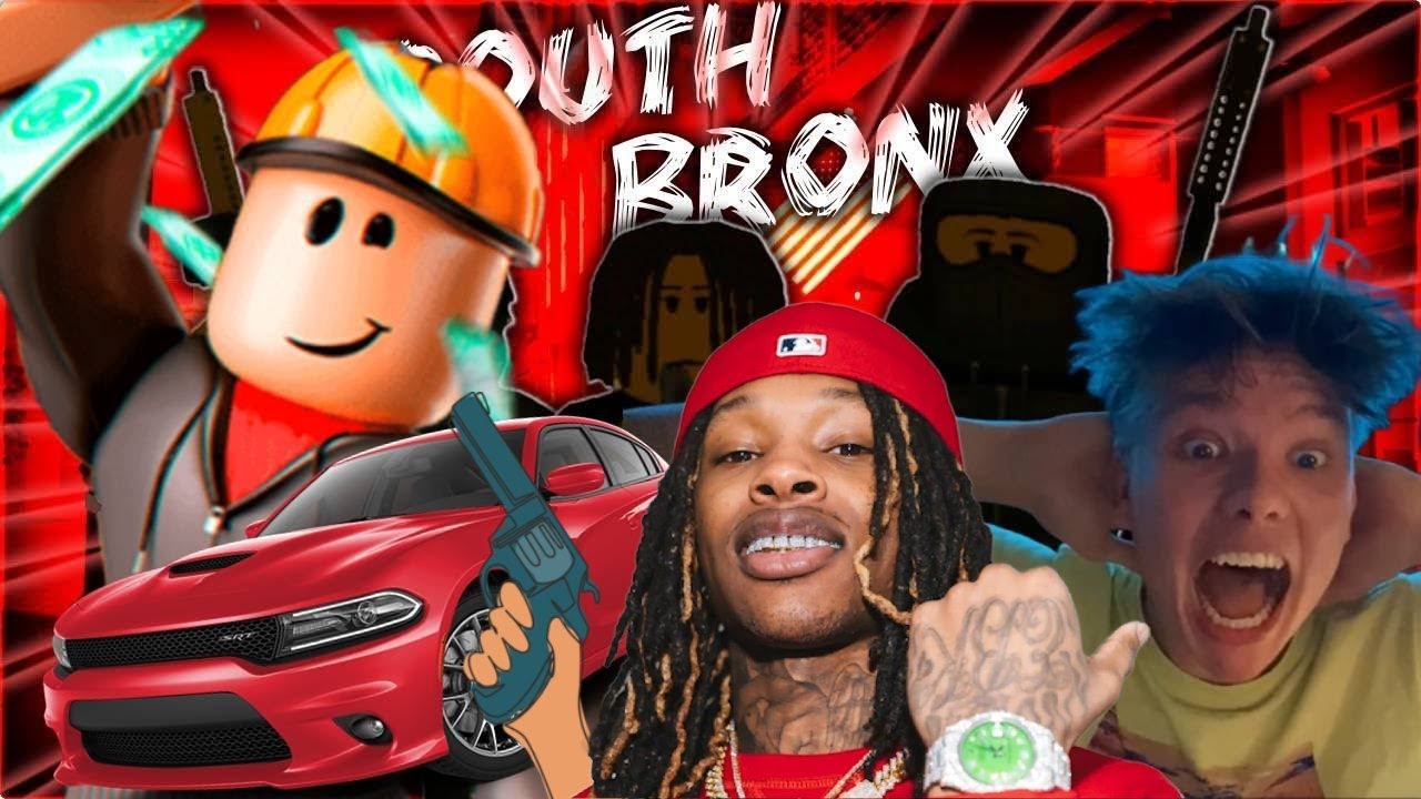 MAHARADZZA zamienia się w KING VON na SOUTH BRONX *ROBLOX*