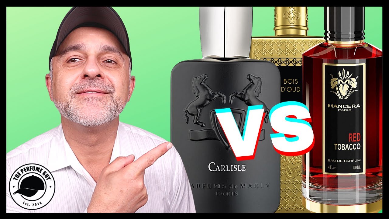 PARFUMS DE MARLY CARLISLE VS MANCERA RED TOBACCO