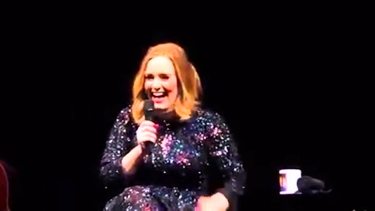 Adele live tour 2016 funny moments—part 2