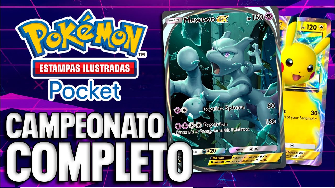 🏆 CAMPEONATO DE POKÉMON TCG POCKET [🔴 AO VIVO]