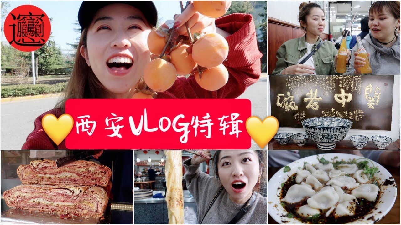 【VLOG特辑.咥美西安】洒金桥老巷小吃| BiángBiáng面| 马二酸汤水饺| 胡辣汤| 只开半天的巷子深面!| 一起坐蹦蹦