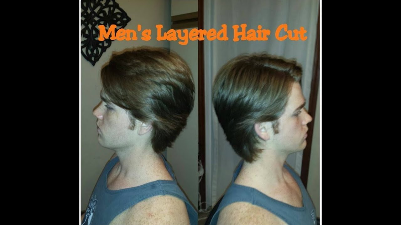 How To Cut Men's Layers ~ Medium/ Long Length Hair Cut