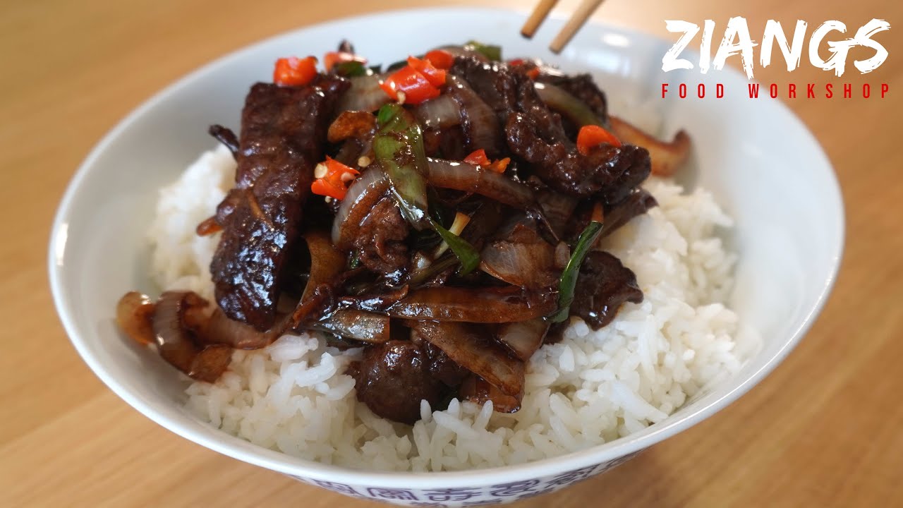 Ziangs: Chinese Takeaway Beef, Ginger and Spring Onion recipe