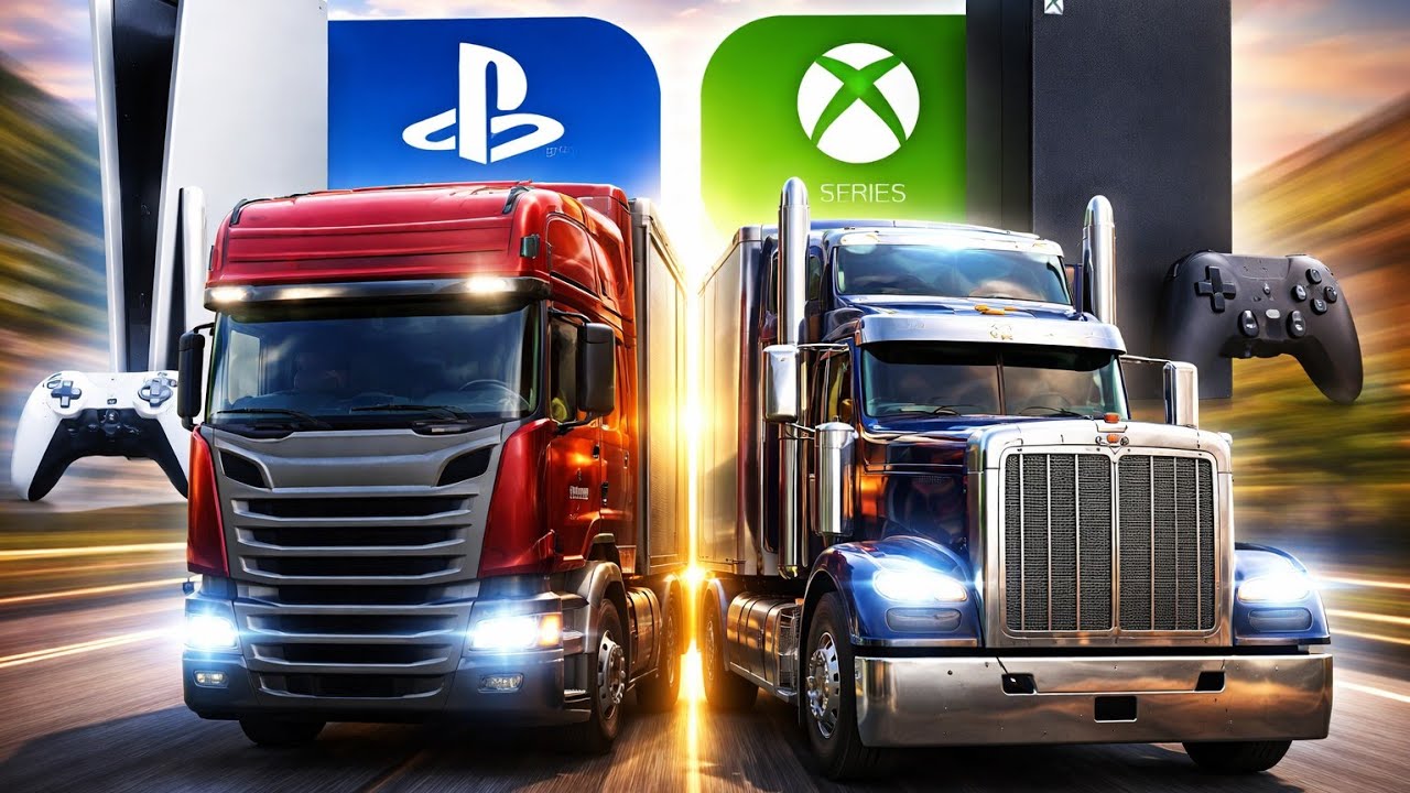 ETS2 и American Truck Simulator выйдут на консолях (обновление для PS5 и Xbox Series X|S).