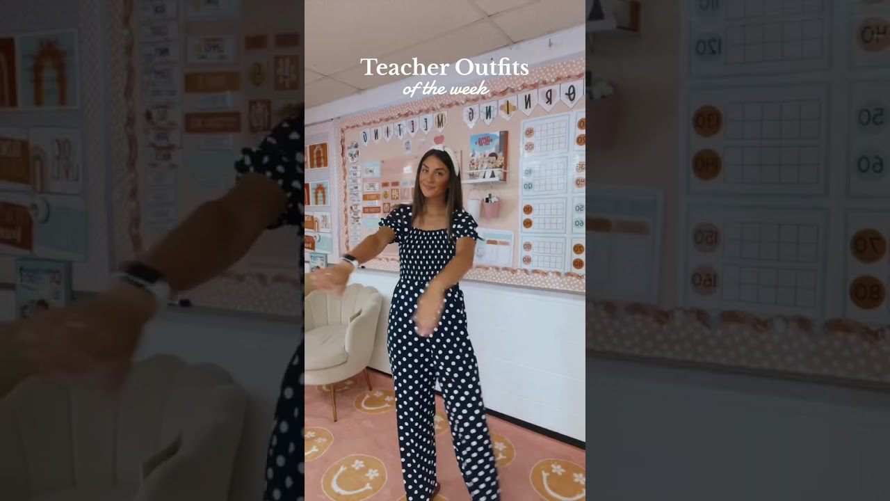 Teacher Outfits of the Week✏️🥰🤩 #teacher #classroom #teacheroutfit #teacherlife