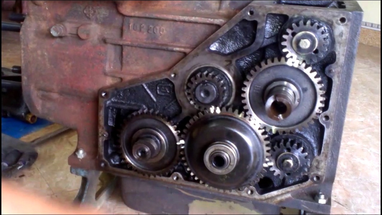 Hướng dẫn sử dụng động cơ diesel D16-Phần 3 :hệ thống bánh răng