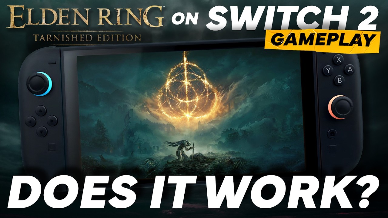 Elden Ring on Nintendo Switch 2 - 10 minutes of EXCLUSIVE gameplay footage (Handheld/Docked)