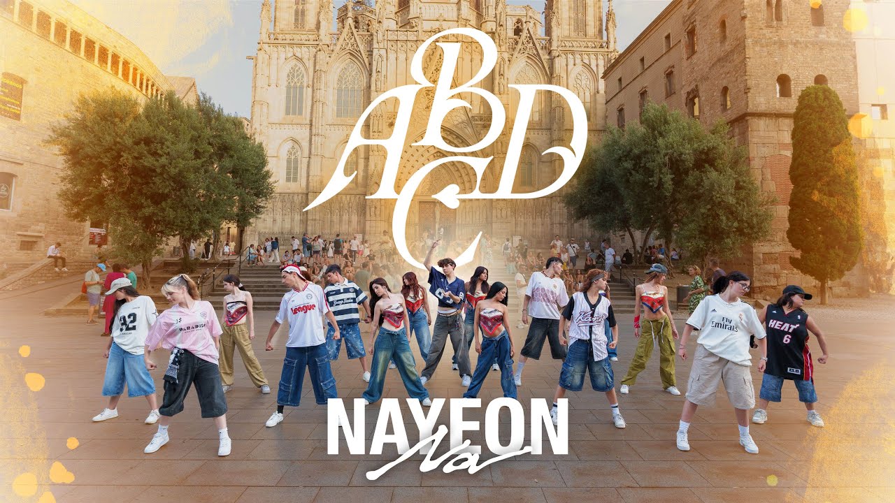 [KPOP IN PUBLIC] NAYEON(나연) 'ABCD' (17 DANCERS) | ONE TAKE DANCE COVER BCN