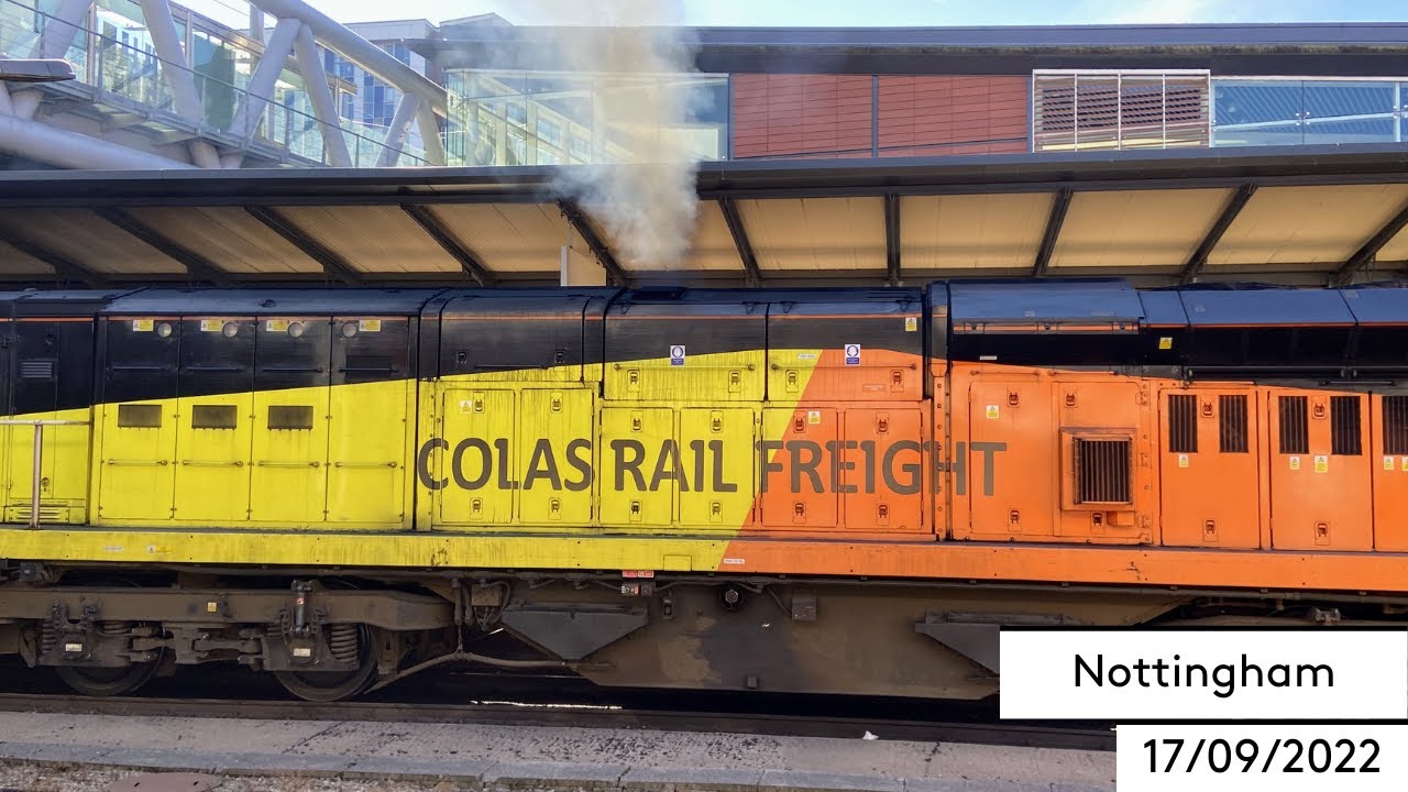 Trains at Nottingham (17/09/2022)