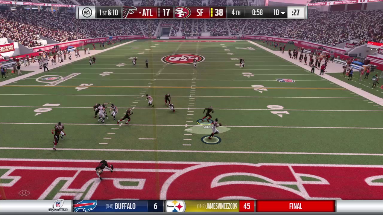 Madden NFL 17 Vontae Mack blows his opportunity for a TD