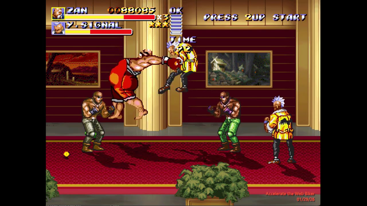Pinetown for Streets of Rage Remake 5.1 by Ryu Hoshi - R. Bear Gameplay | RTX 5060 Rendering