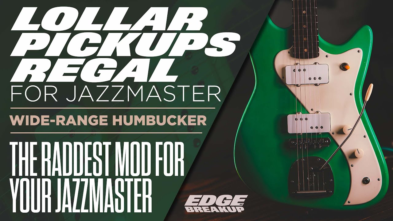 The Best Mod for Your Jazzmaster! | Lollar Pickups Regal Wide Range Humbuckers for Jazzmaster