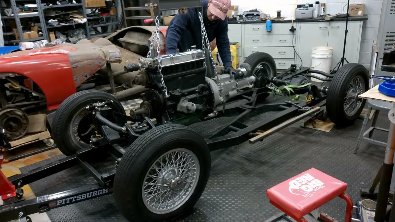 Building BackYard Ferrari, Project Devin TR3,  Episode 5 final - Engine and front body installatiopn