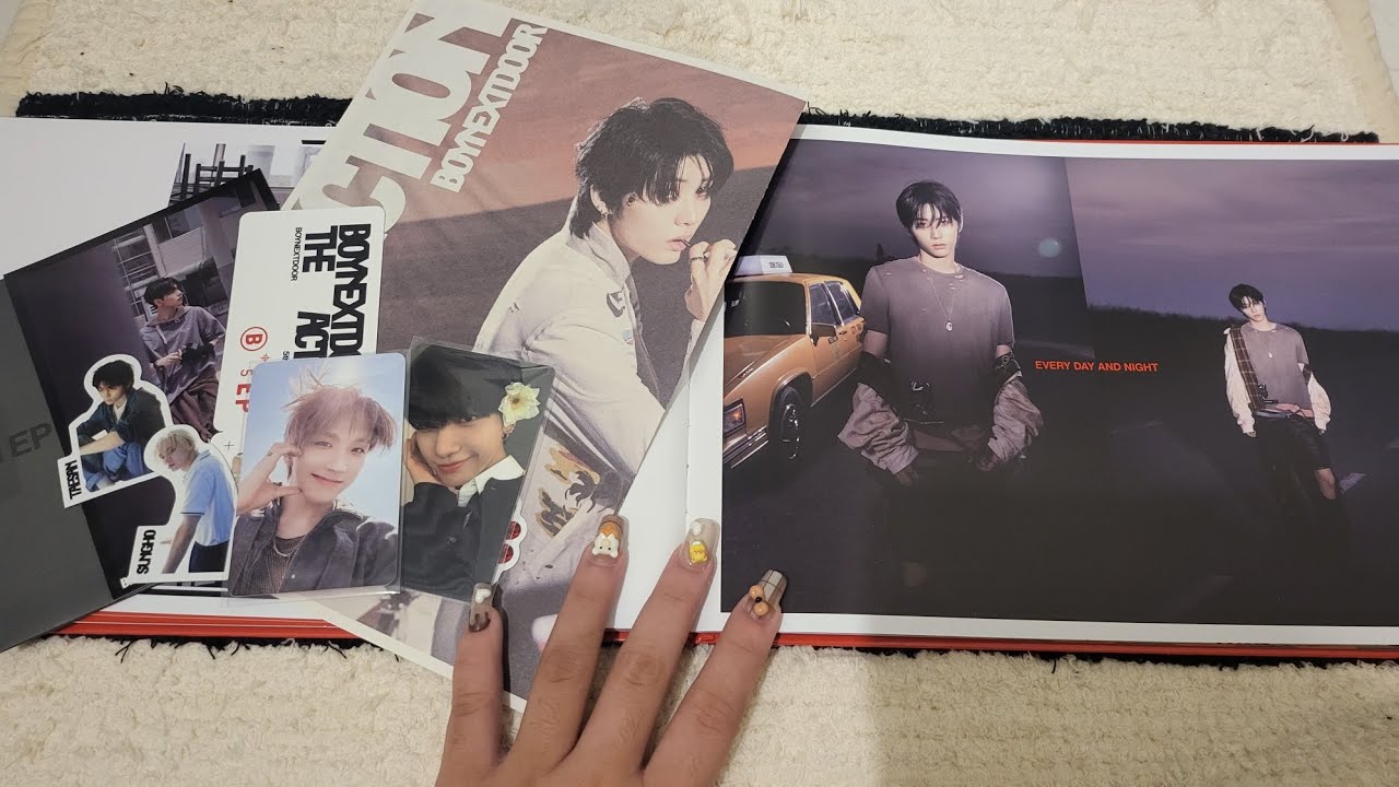 unboxing boynextdoor the action (play ver.) album | ASMR (PART 2)
