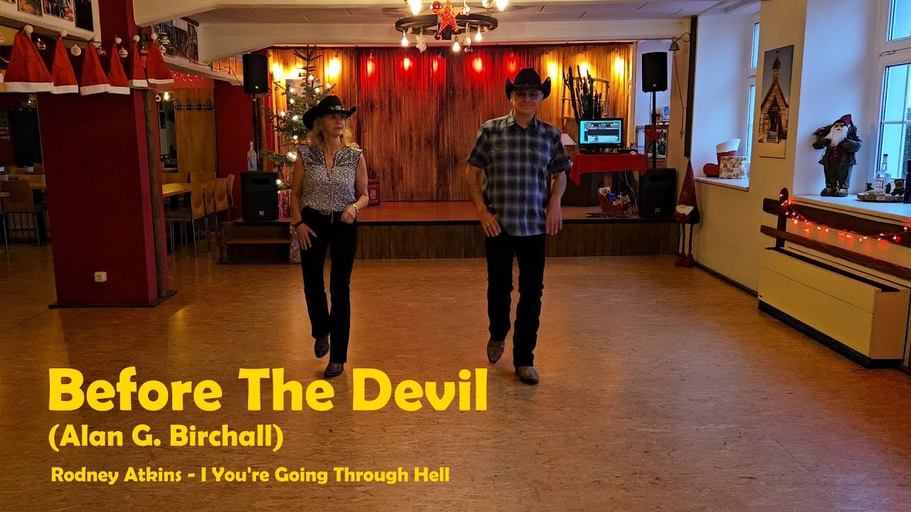 Line Dance BEFORE THE DEVIL (Allan G Bitchall) Teach / Dance
