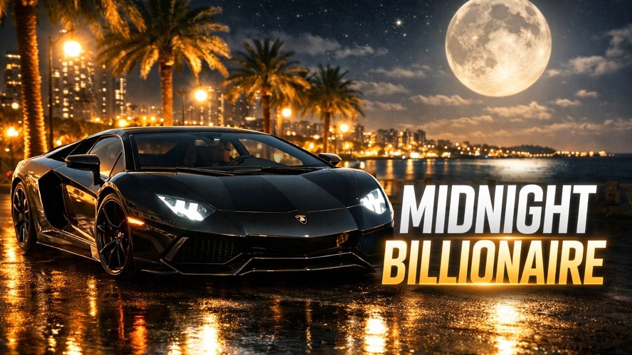 Lamborghini Night Drive 🌙 Hypnotic Luxury Vibes | Spoty Vibes