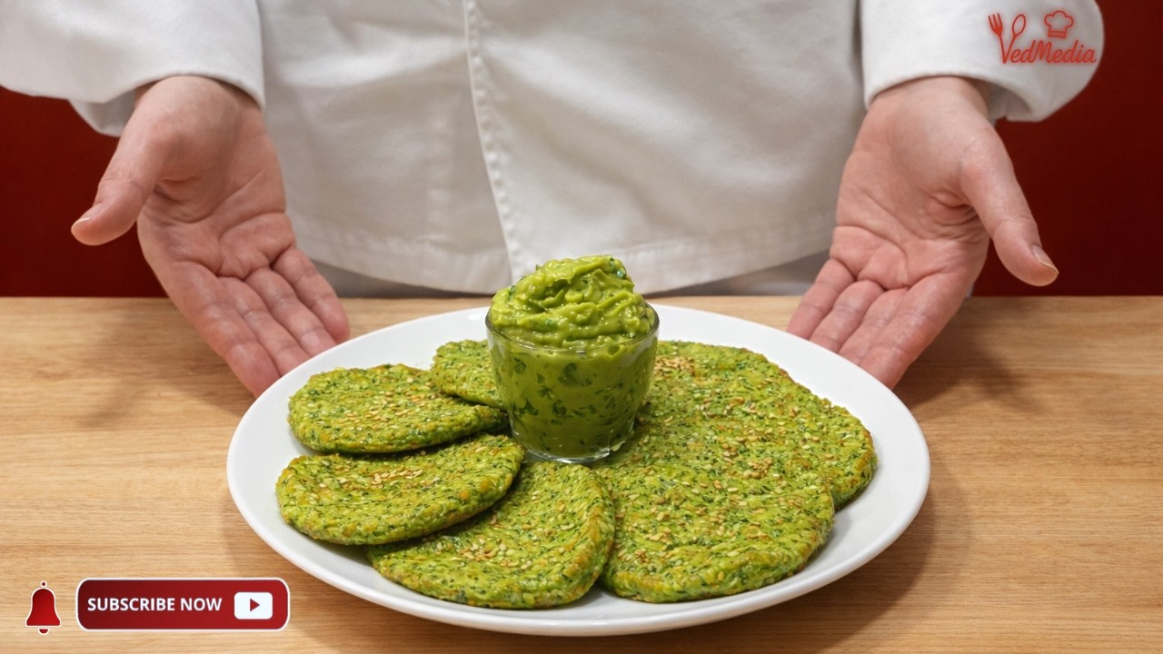 Капустяні оладки з броколі, які зникають зі столу миттєво!