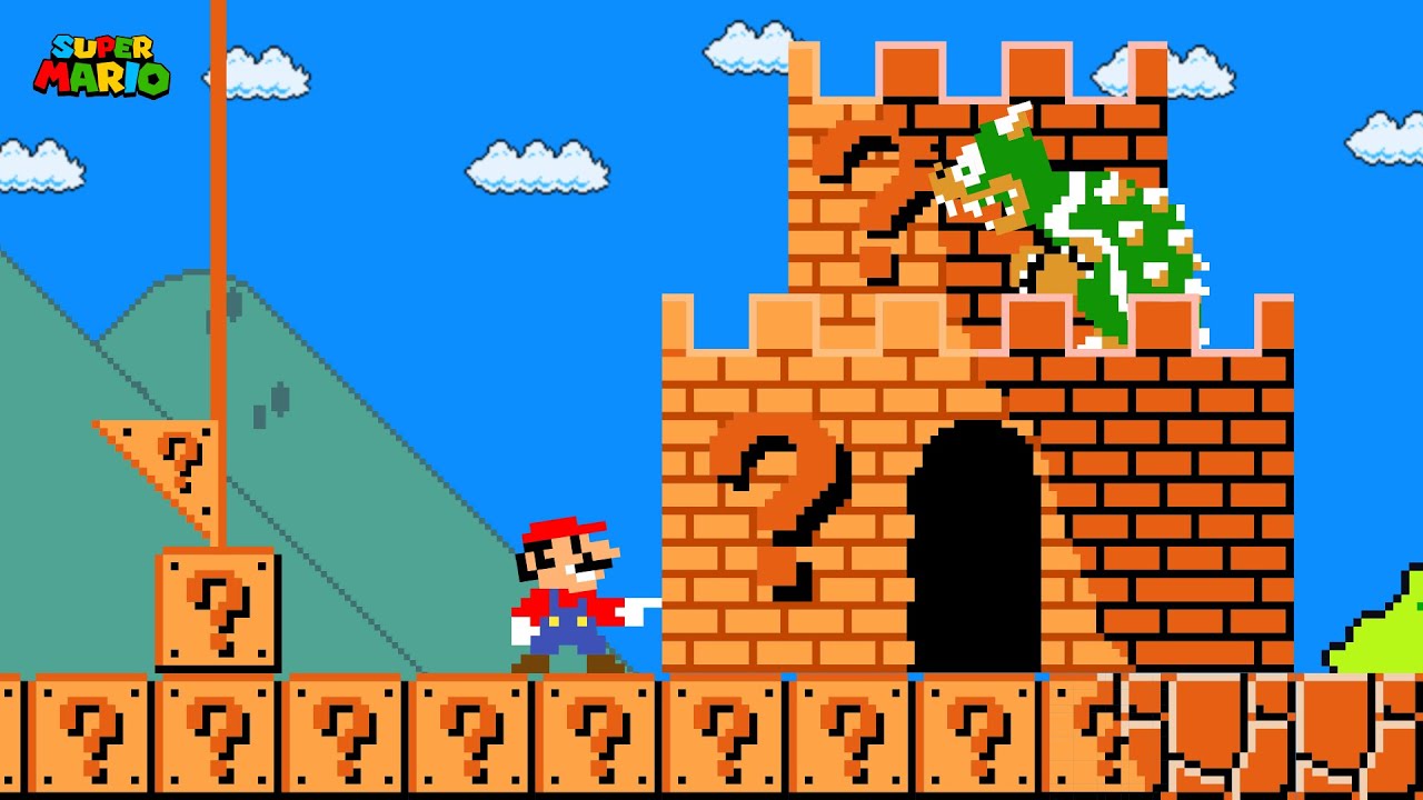 When Everything Mario Touch turns to Item Blocks?