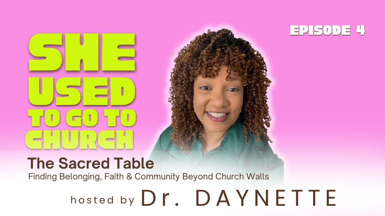 The Sacred Table | Finding Belonging, Faith & Community Beyond Church Walls