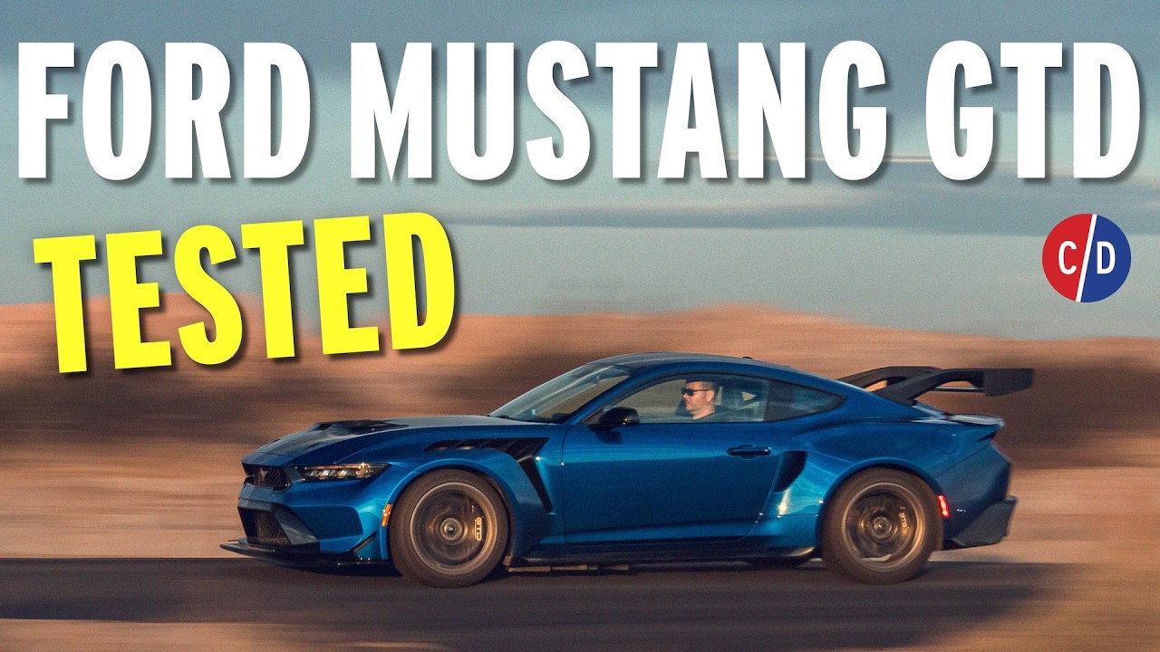 Instrumented Test! 2025 Ford Mustang GTD Puts the Mustang on Another Plane