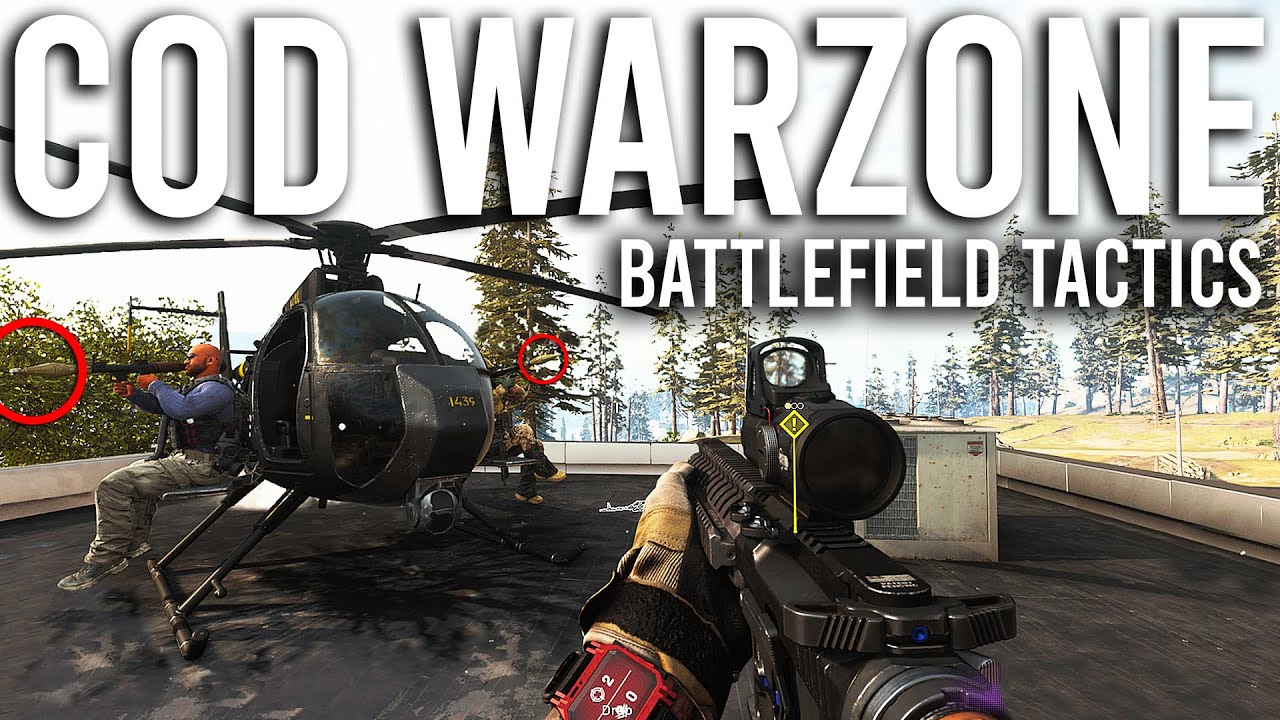 Call of Duty Warzone using Battlefield tactics