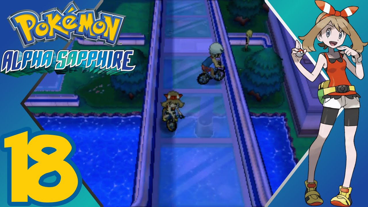 Pokémon Alpha Sapphire - Episode 18 - Seaside Cycling Road - Gameplay Walkthrough