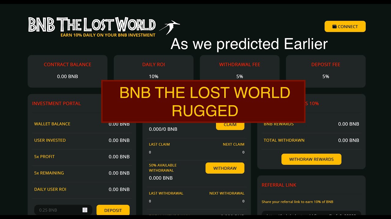 BNBTHELOSTWORLD MINER RUGGED? YES THEY SCAMMED PEOPLE | BNB KINGDOM'S FOOTPRINTS ARE BEING FOLLOWED
