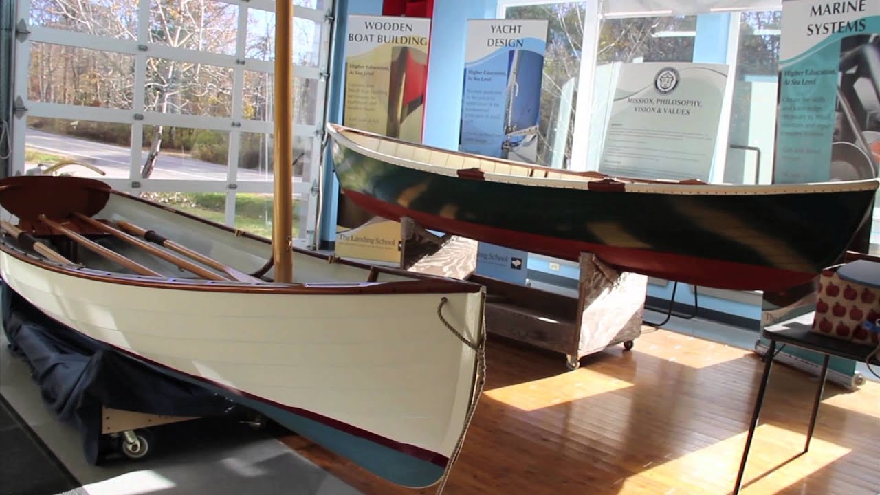 The Landing School Wooden Boats - The Acorn Skiff and Joel White Peapod