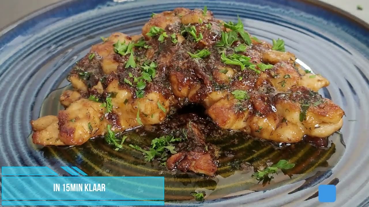 Dit is de lekkerste kip honing knoflook  gerecht snel makkelijk en goedkoop!