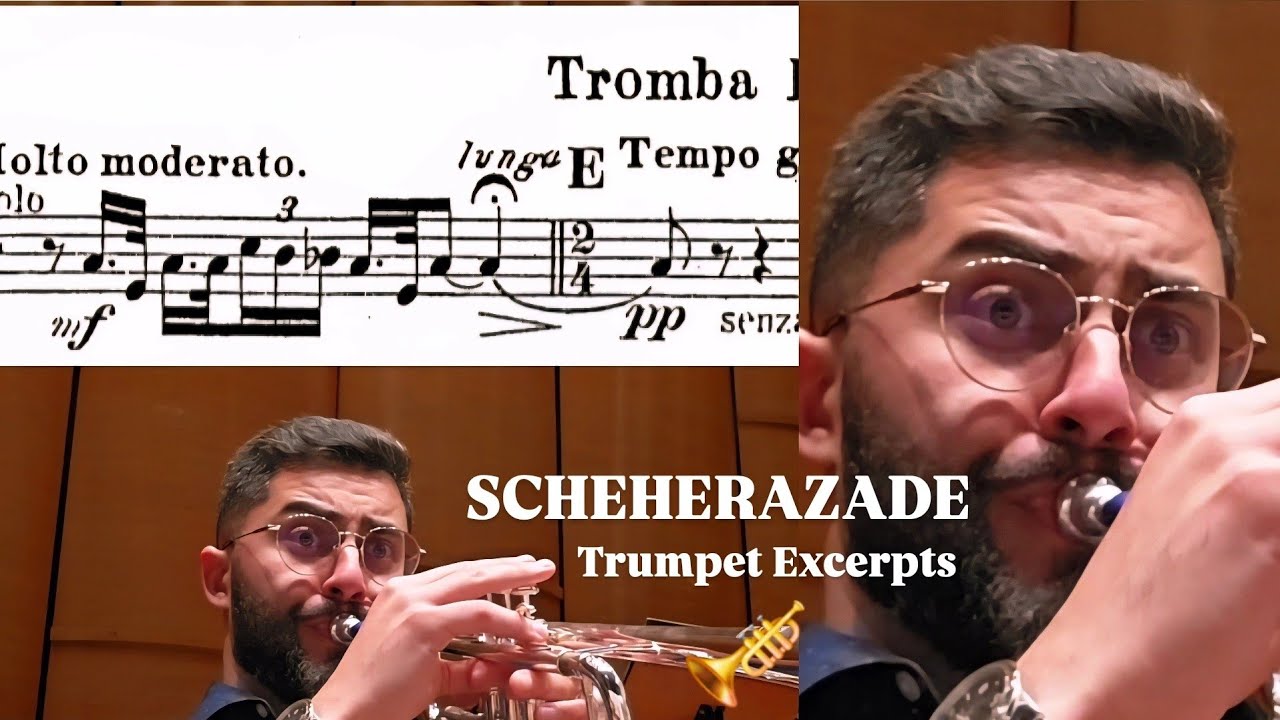SCHEHERAZADE- trumpet excerpts - Daniel Leal 