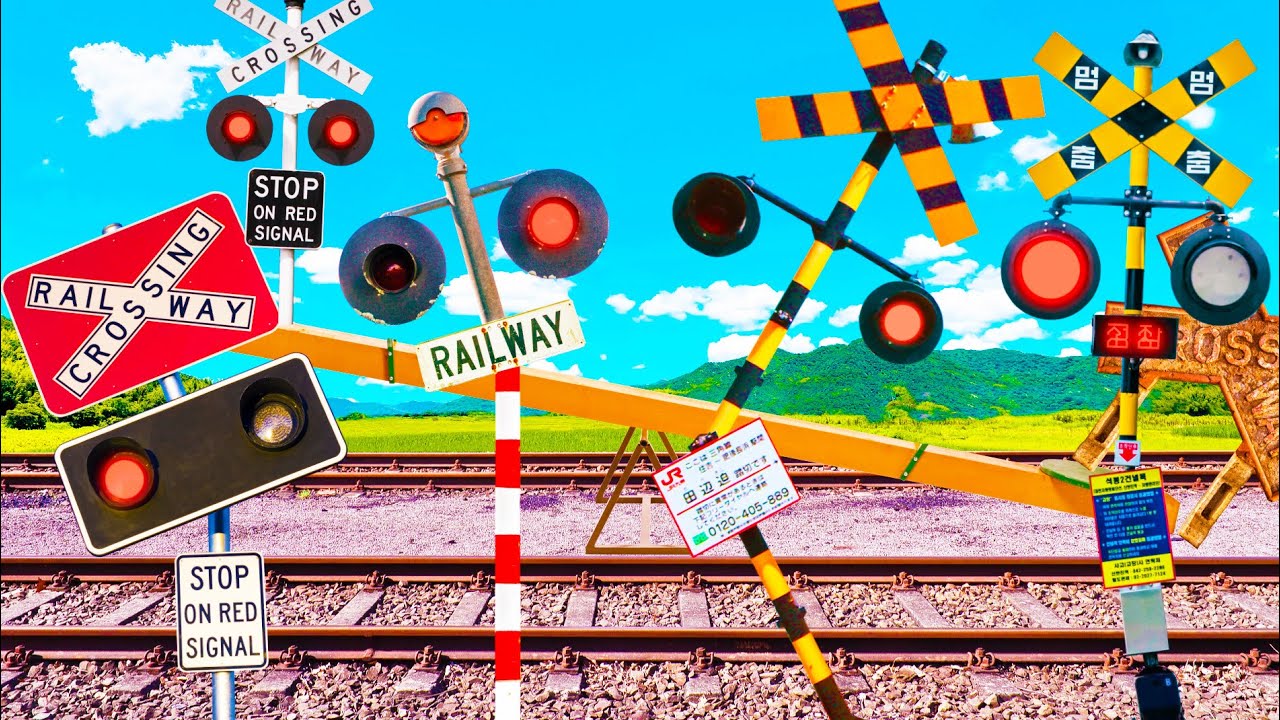 Railroad Crossings Playing With a Giant Seesaw 😂