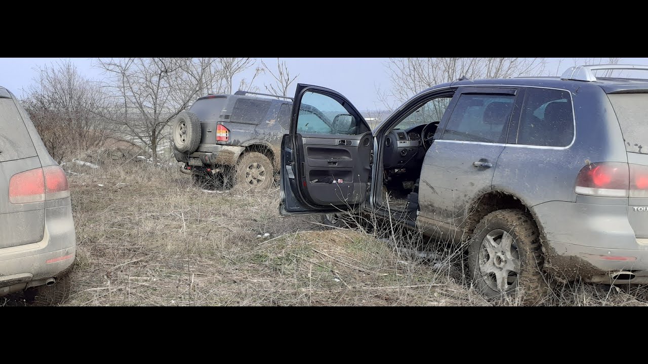 Touareg V6 ,Touareg R5,Opel Frontera performances in off road.