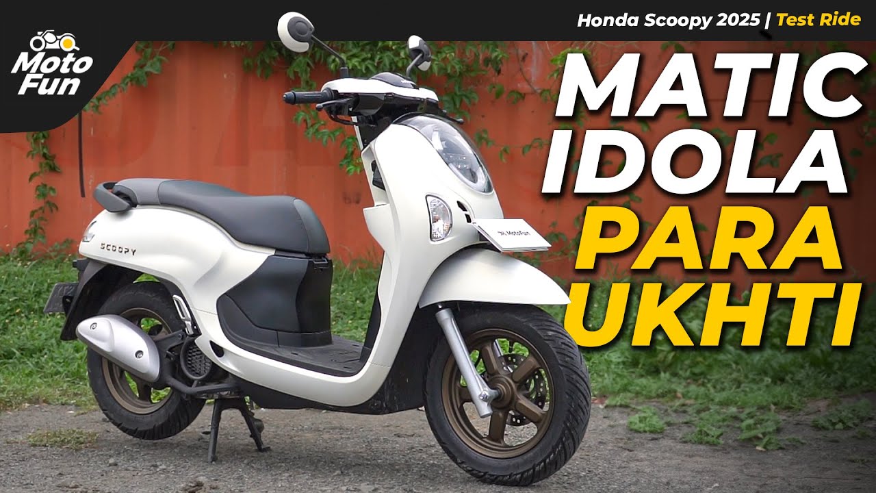 PLUS MINUS HONDA SCOOPY 2025, MASIH JADI FAVORIT?! | MotoFun Indonesia