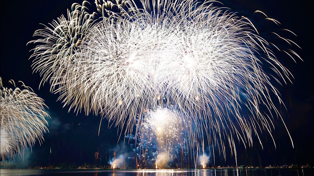 [4K] Feuerwerk Kreuzlingen Fantastical - Seenachtsfest 2023 🇨🇭  | extreme salut final!!