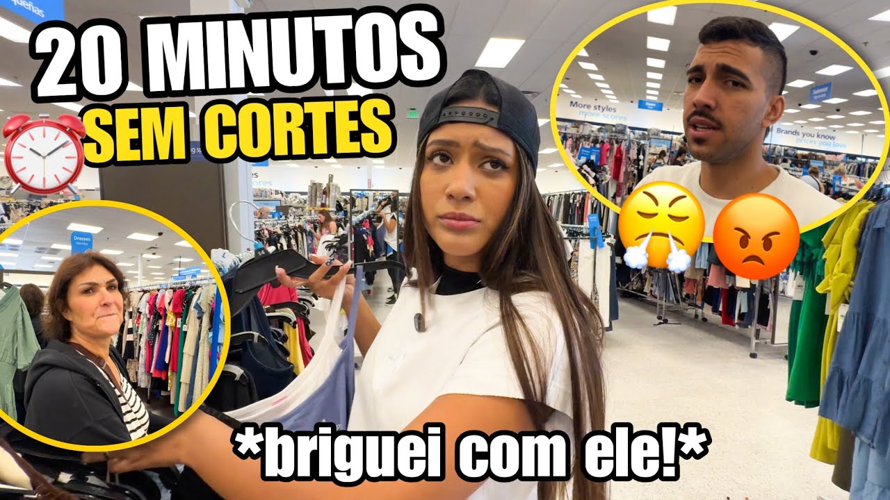 20 MINUTOS SEM CORTES NA LOJA! *ME ESTRESSEI COM ELE* 😰💸🇺🇸😤